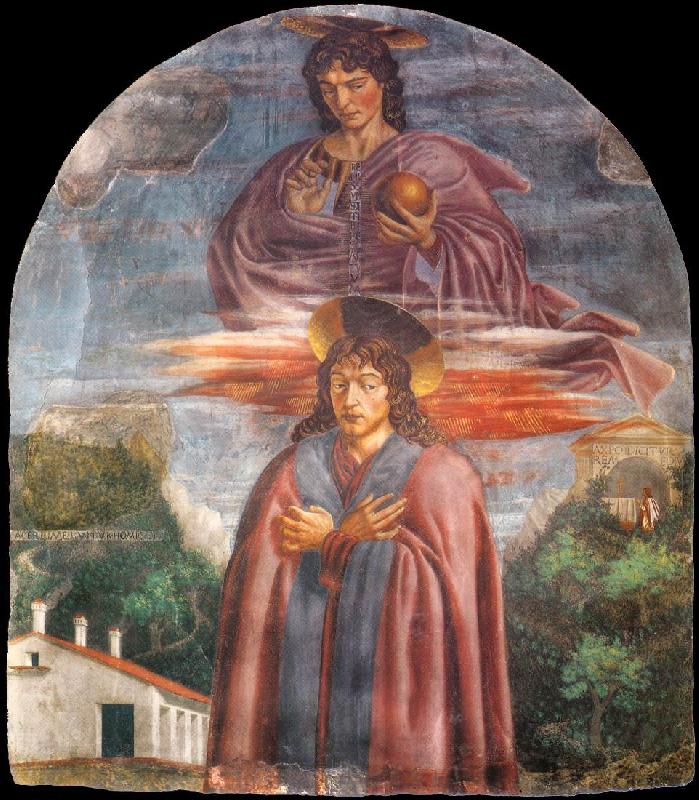 Andrea del Castagno St Julian and the Redeemer oil painting picture